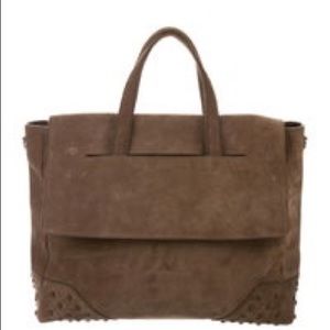 TOD'S 2018 Medium Suede Envelope Bag